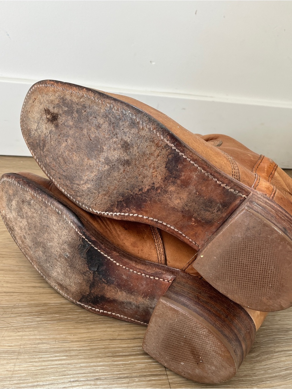 Vintage Frye Campus Boots - Picture 6 of 8